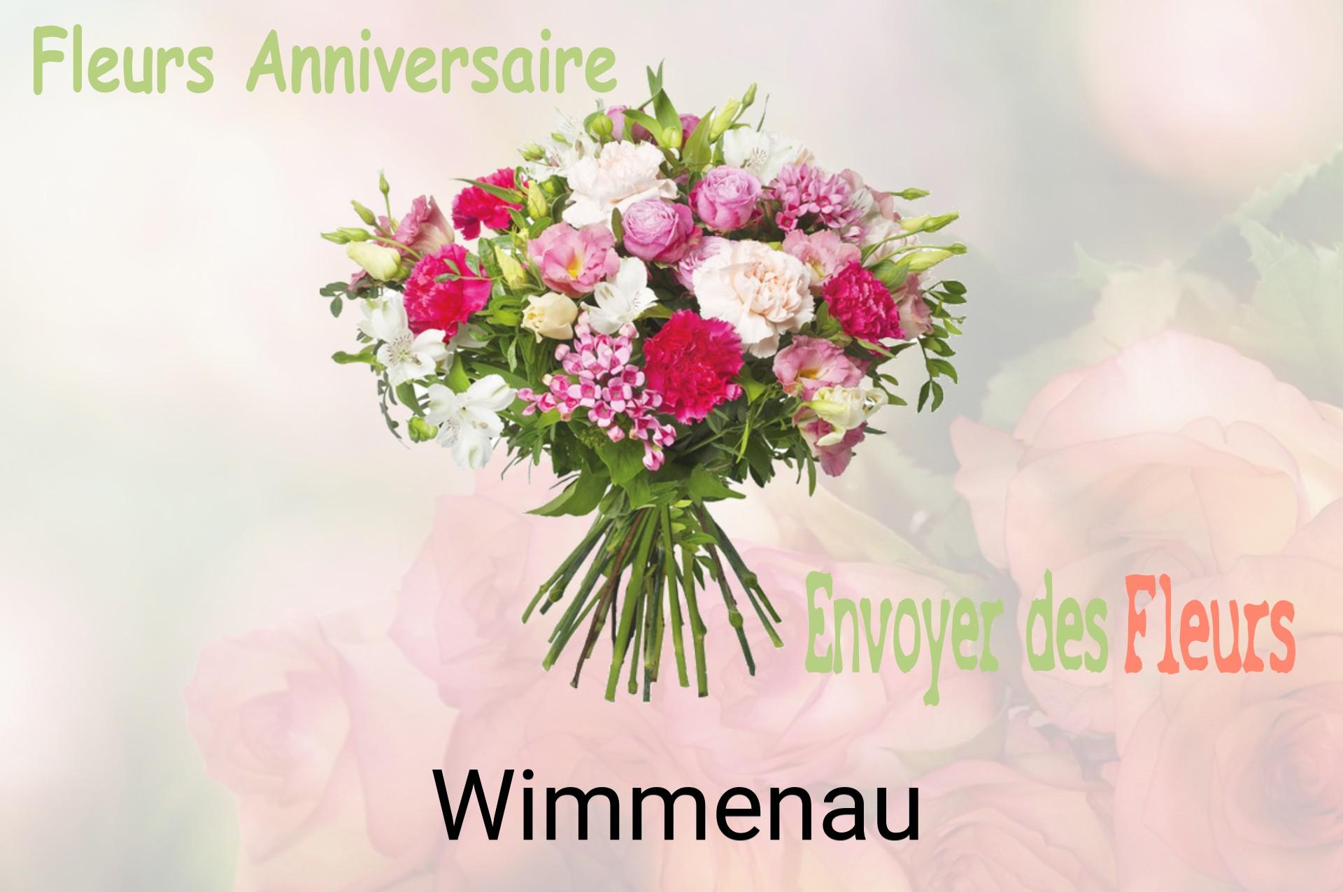 Bouquet de fleurs d’anniversaire livré à Wimmenau