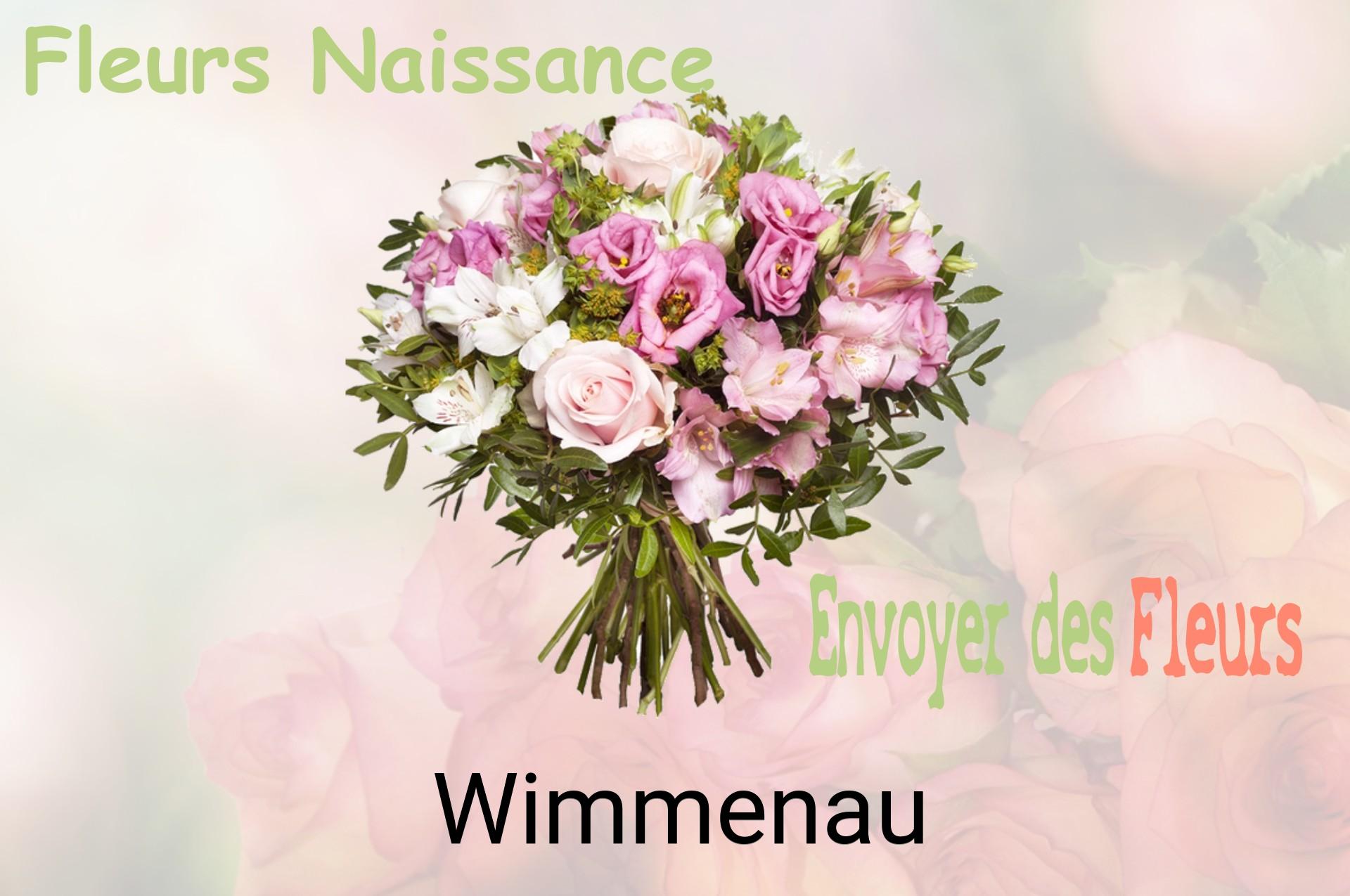 Bouquet de fleurs de naissance livré à Wimmenau